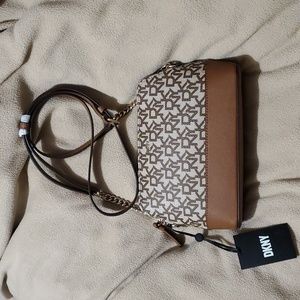 New with tags, DKNY, Bryant Dome crossbody bag.
